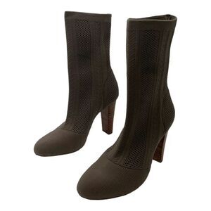 Charles by Charles David Shirley Herringbone Knit Booties Taupe US Women's 5.5 M